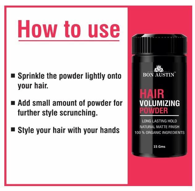 Bon Austin Hair Volumizing Powder strong hold 15Gms (Pack Of 2)