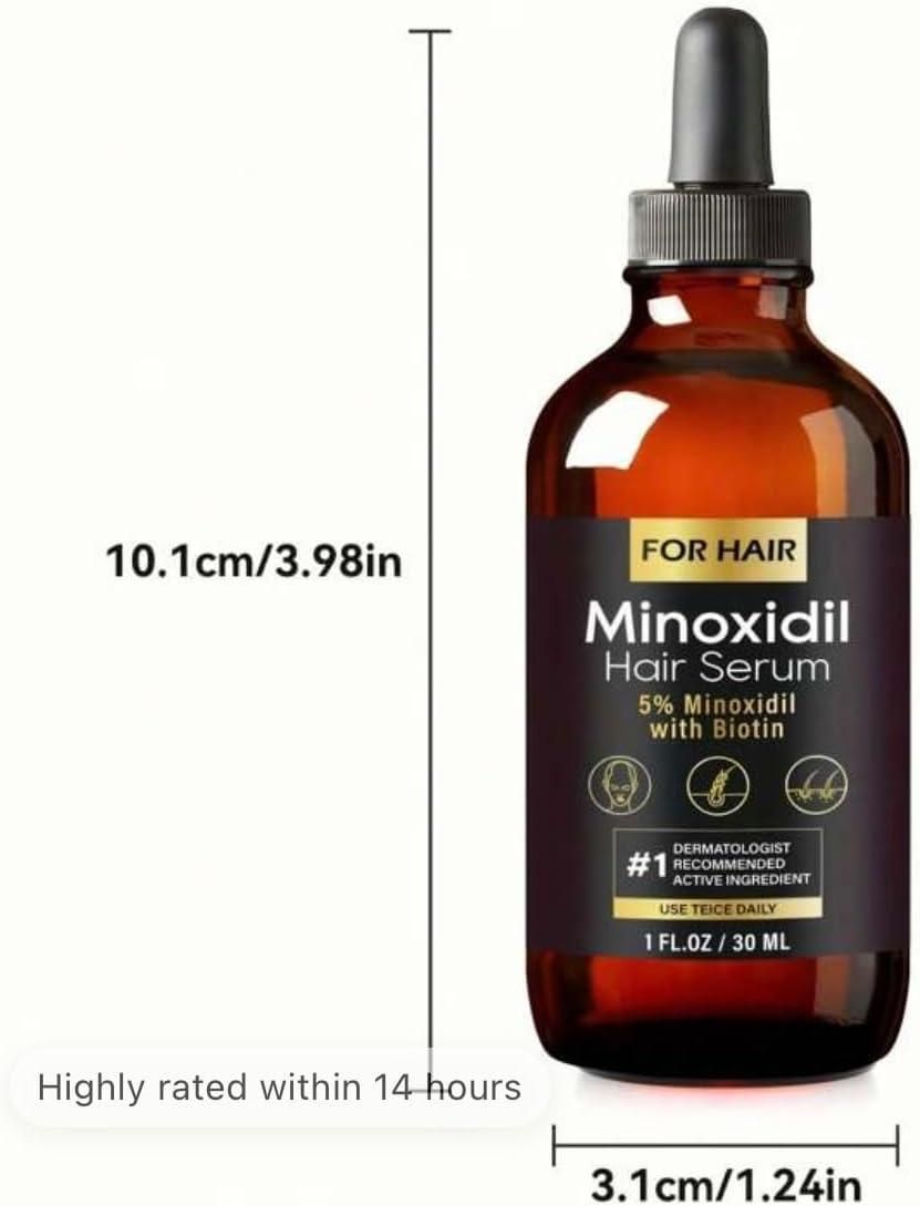 Minoxidil Hair Growth Serum 30 ml (Pack of 2)