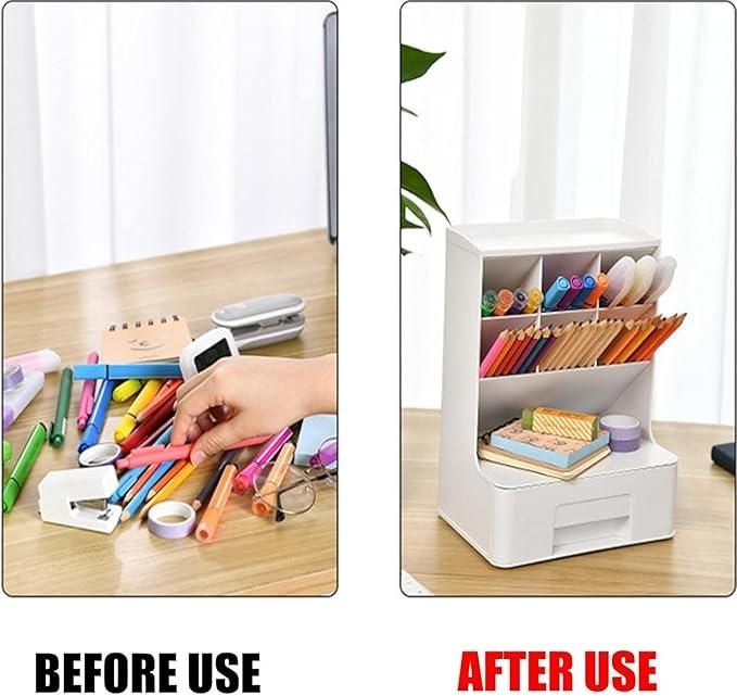 Pen Holder Desk Organizer and Accessories