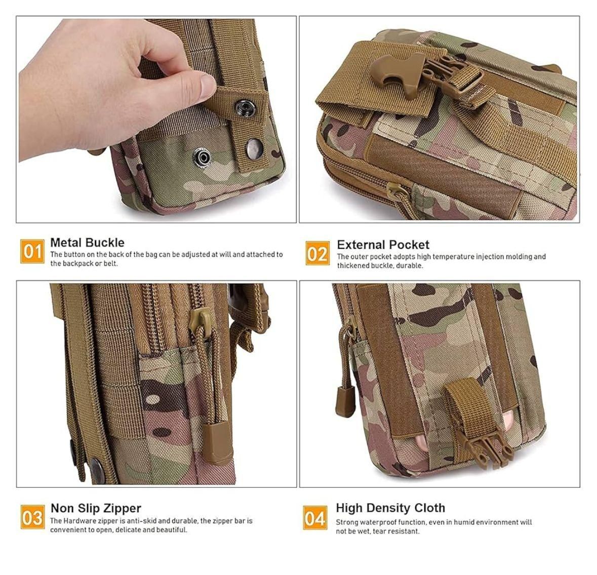 Multipurpose Tactical Waist Bags Molle Pouch